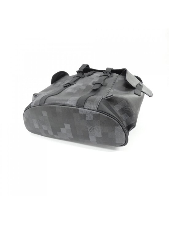Louis Vuitton Damoflage Black Christopher MM Backpack main image 4